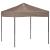 Cort pliabil pentru petrecere, gri taupe, 2x2 m GartenMobel Dekor