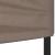 Cort pliabil pentru petrecere, gri taupe, 2x2 m GartenMobel Dekor