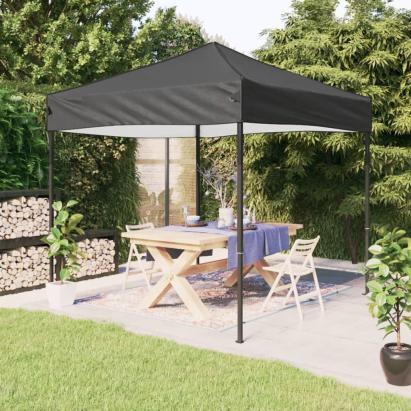 Cort pliabil pentru petrecere, antracit, 3x3 m GartenMobel Dekor