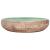 Lavoar de blat, verde și maro, 59x40x15 cm, ceramică, oval GartenMobel Dekor