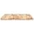 Blat de birou netratat, 100x80x4 cm, lemn masiv de acacia GartenMobel Dekor