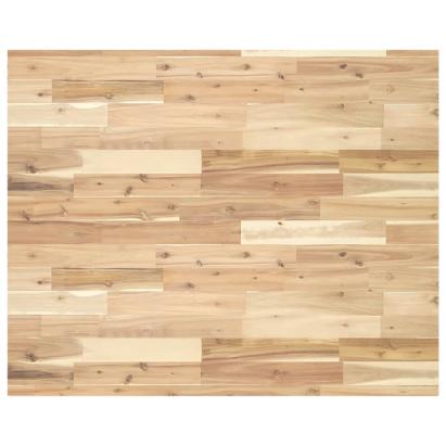 Blat de birou netratat, 100x80x4 cm, lemn masiv de acacia GartenMobel Dekor
