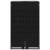 Depozitare coș gunoi cu roți 3 coșuri negru 207x79x117 cm oțel GartenMobel Dekor