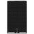Depozitare coș gunoi cu roți 4 coșuri negru 276x79x117 cm oțel GartenMobel Dekor