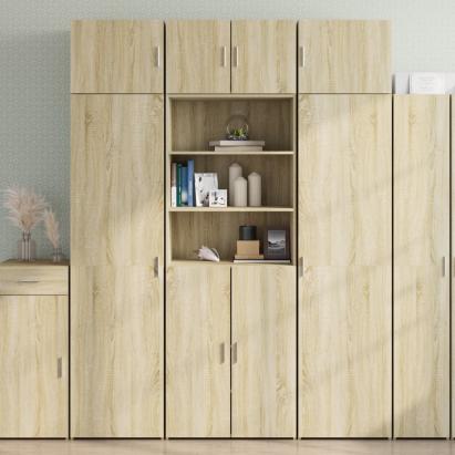 Dulap înalt, stejar sonoma, 70x42,5x185 cm, lemn prelucrat GartenMobel Dekor