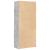 Dulap înalt, gri beton, 80x42,5x185 cm, lemn prelucrat GartenMobel Dekor