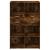 Dulap înalt, stejar fumuriu, 80x42,5x124 cm, lemn prelucrat GartenMobel Dekor