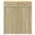 Dulap, stejar sonoma, 80x42,5x93 cm, lemn prelucrat GartenMobel Dekor