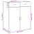 Dulap, stejar sonoma, 80x42,5x93 cm, lemn prelucrat GartenMobel Dekor