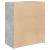 Dulap, gri beton, 80x42,5x93 cm, lemn prelucrat GartenMobel Dekor