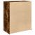Dulap, stejar fumuriu, 80x42,5x93 cm, lemn prelucrat GartenMobel Dekor