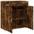 Dulap, stejar fumuriu, 80x42,5x93 cm, lemn prelucrat GartenMobel Dekor