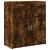 Dulap, stejar fumuriu, 80x42,5x93 cm, lemn prelucrat GartenMobel Dekor