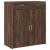 Dulap, stejar maro, 80x42,5x93 cm, lemn prelucrat GartenMobel Dekor