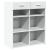 Dulap, alb, 80x42,5x93 cm, lemn prelucrat GartenMobel Dekor
