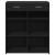 Dulap, negru, 80x42,5x93 cm, lemn prelucrat GartenMobel Dekor