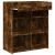 Dulap, stejar fumuriu, 80x42,5x93 cm, lemn prelucrat GartenMobel Dekor