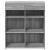 Dulap, sonoma gri, 80x42,5x93 cm, lemn prelucrat GartenMobel Dekor