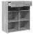 Dulap, sonoma gri, 80x42,5x93 cm, lemn prelucrat GartenMobel Dekor