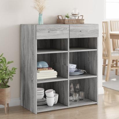 Dulap, sonoma gri, 80x42,5x93 cm, lemn prelucrat GartenMobel Dekor