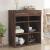 Dulap, stejar maro, 80x42,5x93 cm, lemn prelucrat GartenMobel Dekor