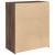 Dulap, stejar maro, 80x42,5x93 cm, lemn prelucrat GartenMobel Dekor