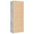 Dulap înalt, gri beton, 70x41x185 cm, lemn prelucrat GartenMobel Dekor