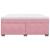 Pat box spring cu saltea, roz, 180x200 cm, catifea GartenMobel Dekor