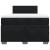 Pat box spring cu saltea, negru, 120x190 cm, catifea GartenMobel Dekor