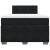 Pat box spring cu saltea, negru, 120x200 cm, catifea GartenMobel Dekor