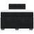 Pat box spring cu saltea, negru, 120x200 cm, catifea GartenMobel Dekor