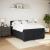 Pat box spring cu saltea, negru, 140x190 cm, catifea GartenMobel Dekor
