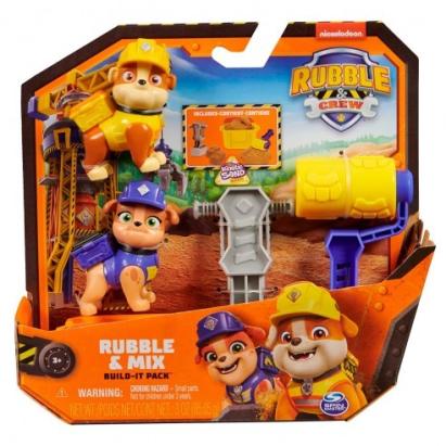 PATRULA CATELUSILOR ECHIPA RUBBLE SET 2 FIGURINE RUBBLE SI MIX SuperHeroes ToysZone