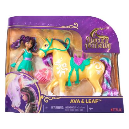 UNICORN ACADEMY SET UNICORN LEAF SI PAPUSA AVA SuperHeroes ToysZone