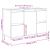 Set mobilier de baie, 3 piese, stejar sonoma, lemn prelucrat GartenMobel Dekor