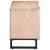 Dulap TV, alb, 105x34x46 cm, lemn masiv mango GartenMobel Dekor