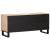 Dulap TV, alb, 105x34x46 cm, lemn masiv mango GartenMobel Dekor