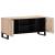 Dulap TV, alb, 105x34x46 cm, lemn masiv mango GartenMobel Dekor