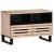 Dulap TV, alb, 70x34x46 cm, lemn masiv mango GartenMobel Dekor
