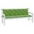 Pernă bancă de grădină, 2 buc. melanj verde, 180x50x7 cm textil GartenMobel Dekor