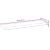 Blat masă 80x20x4 cm lemn solid dreptunghiular de acacia GartenMobel Dekor