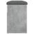 Bancă de pantofi, gri beton, 82x32x45,5 cm, lemn prelucrat GartenMobel Dekor