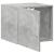 Dulap de perete, gri beton, 45x42,5x40 cm, lemn prelucrat GartenMobel Dekor