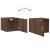Dulap de perete, stejar maro, 45x42,5x40 cm, lemn prelucrat GartenMobel Dekor