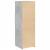 Dulap înalt, gri beton, 40x42,5x124 cm, lemn prelucrat GartenMobel Dekor