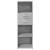 Dulap înalt, gri beton, 40x42,5x124 cm, lemn prelucrat GartenMobel Dekor