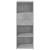 Dulap înalt, gri beton, 45x42,5x124 cm, lemn prelucrat GartenMobel Dekor