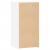 Dulap, alb, 45x42,5x93 cm, lemn prelucrat GartenMobel Dekor