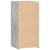 Dulap, gri beton, 45x42,5x93 cm, lemn prelucrat GartenMobel Dekor
