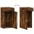 Dulap, stejar afumat, 45x42,5x93 cm, lemn prelucrat GartenMobel Dekor